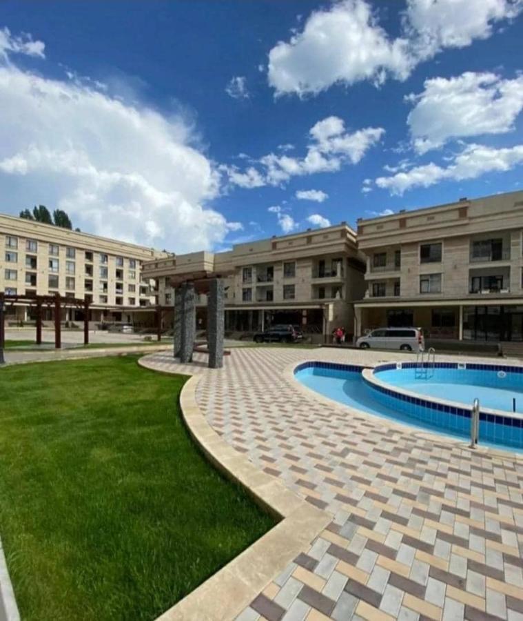 Центр Отдыха Радуга Apartman Chon-Sary-Oy Kültér fotó